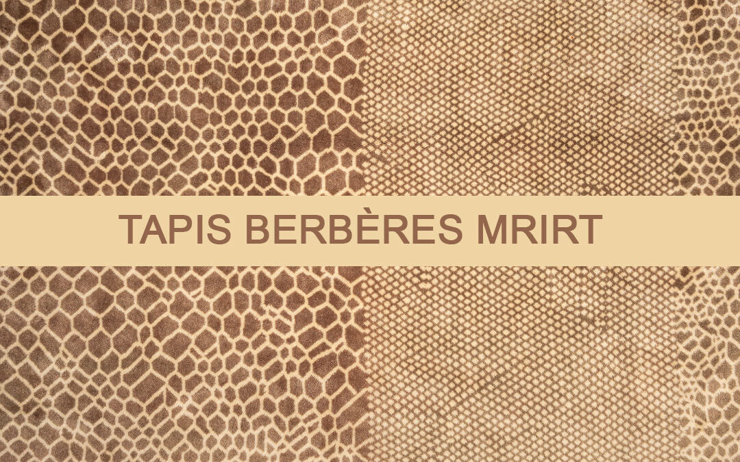Tapis berbère Mrirt Studio Lid Marrakech