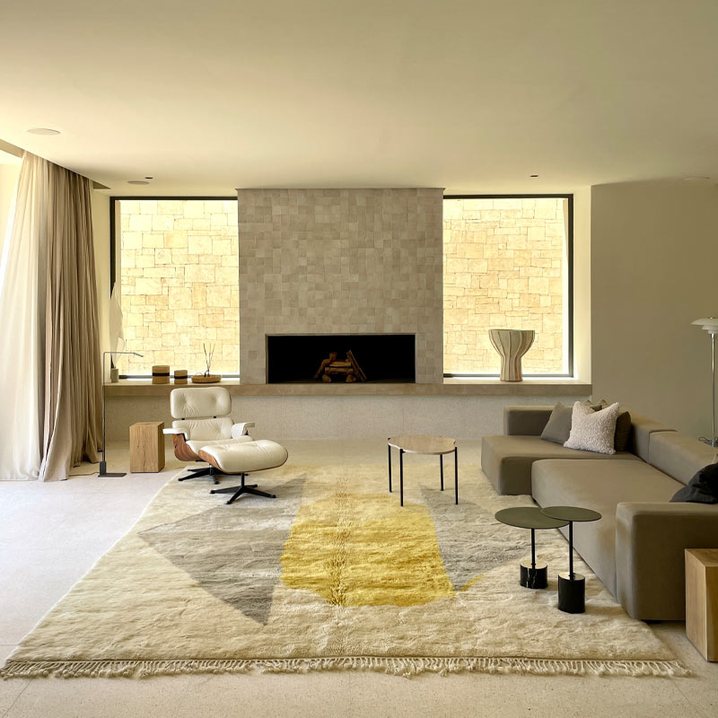 Décoration intérieure avec un tapis marocain
Studio Lid