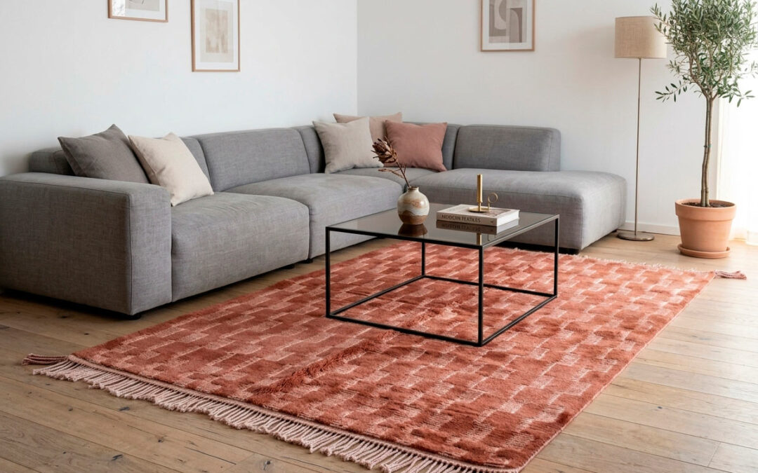 Décoration intérieure avec un tapis marocain Beni Mrirt Studio Lid