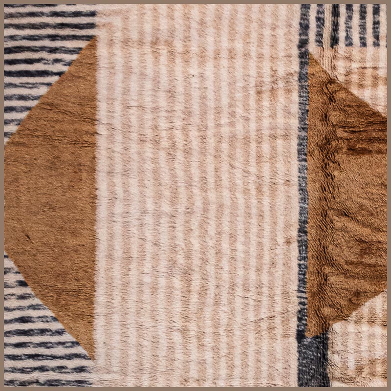 Tapis marocain Berbère Beni Mrirt SG5077 Studio Lid Marrakech