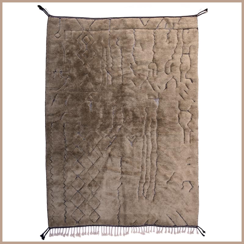 Tapis marocain Berbère Beni Mrirt SG6031 Studio Lid Marrakech