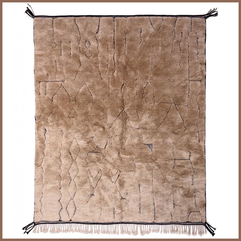 Tapis marocain Berbère Beni Mrirt SG6042 Studio Lid Marrakech